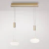 Paul Neuhaus Q-ETIENNE LED-Hängelampe 2fl, Messing -Beleuchtung Rabatte 10001450