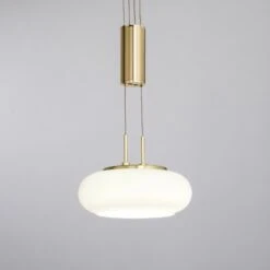 Paul Neuhaus Q-ETIENNE LED-Hängelampe 2fl, Messing -Beleuchtung Rabatte 10001450 6