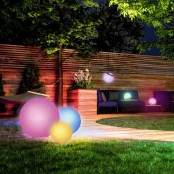 Tint Calluna Solar LED-Kugel, CCT, RGB, Ø 35 Cm -Beleuchtung Rabatte 10002243 6