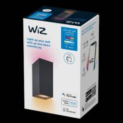 WiZ LED-Wandleuchte Up&Down, Schwarz -Beleuchtung Rabatte 10002326 4
