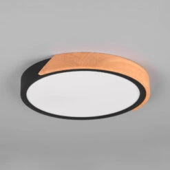 LED-Deckenleuchte Jano, Ø 31,5 Cm, 3.000K, Schwarz 12 LED-Deckenleuchte Jano, Ø 31,5 Cm, 3.000K, Schwarz -Beleuchtung Rabatte 10002478 2