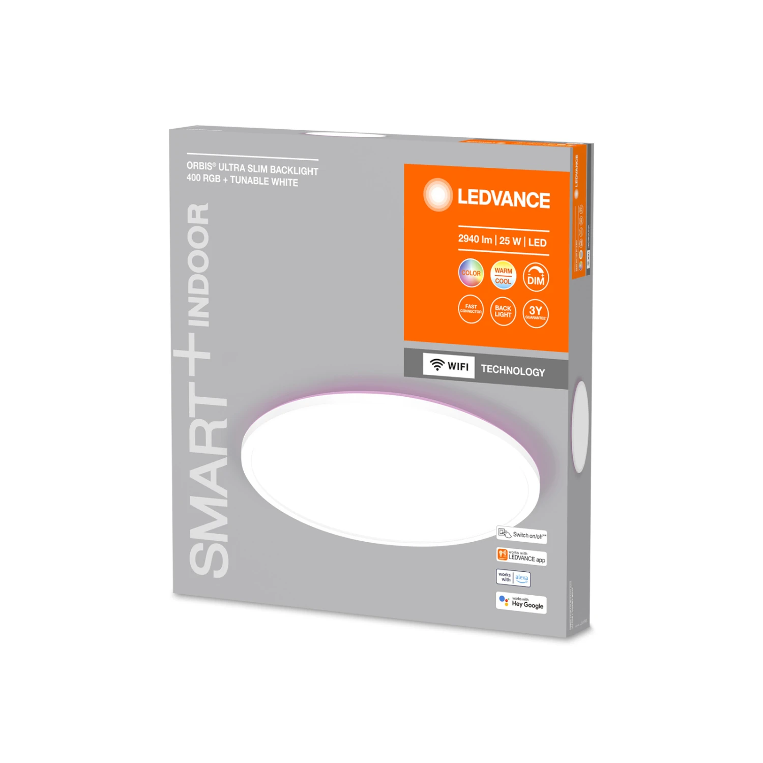 LEDVANCE SMART+ WiFi Orbis Ultra Slim Ø40cm Weiß 5 LEDVANCE SMART+ WiFi Orbis Ultra Slim Ø40cm Weiß – Bild 3