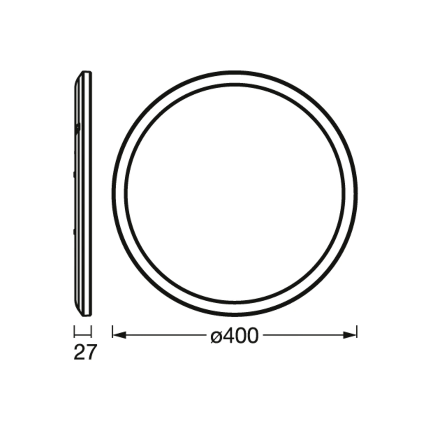 LEDVANCE SMART+ WiFi Orbis Ultra Slim Ø40cm Weiß 6 LEDVANCE SMART+ WiFi Orbis Ultra Slim Ø40cm Weiß – Bild 4