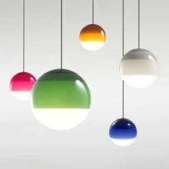 MARSET Dipping Light LED-Hängelampe Ø 20 Cm Grün -Beleuchtung Rabatte 10005186 4