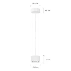 Arcchio Atreus LED-Pendellampe, Linse, Up/down -Beleuchtung Rabatte 10008667 3