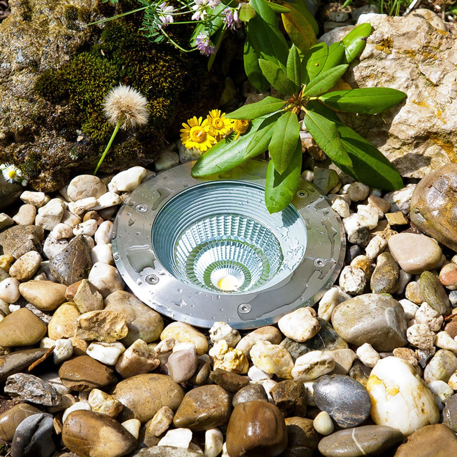 EVN Erizo LED-Bodeneinbaulampe Ø 22cm 24W 4 EVN Erizo LED-Bodeneinbaulampe Ø 22cm 24W – Bild 2