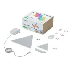 Nanoleaf Shapes Starter Triangles & Mini 32 Panels -Beleuchtung Rabatte 10009575 3