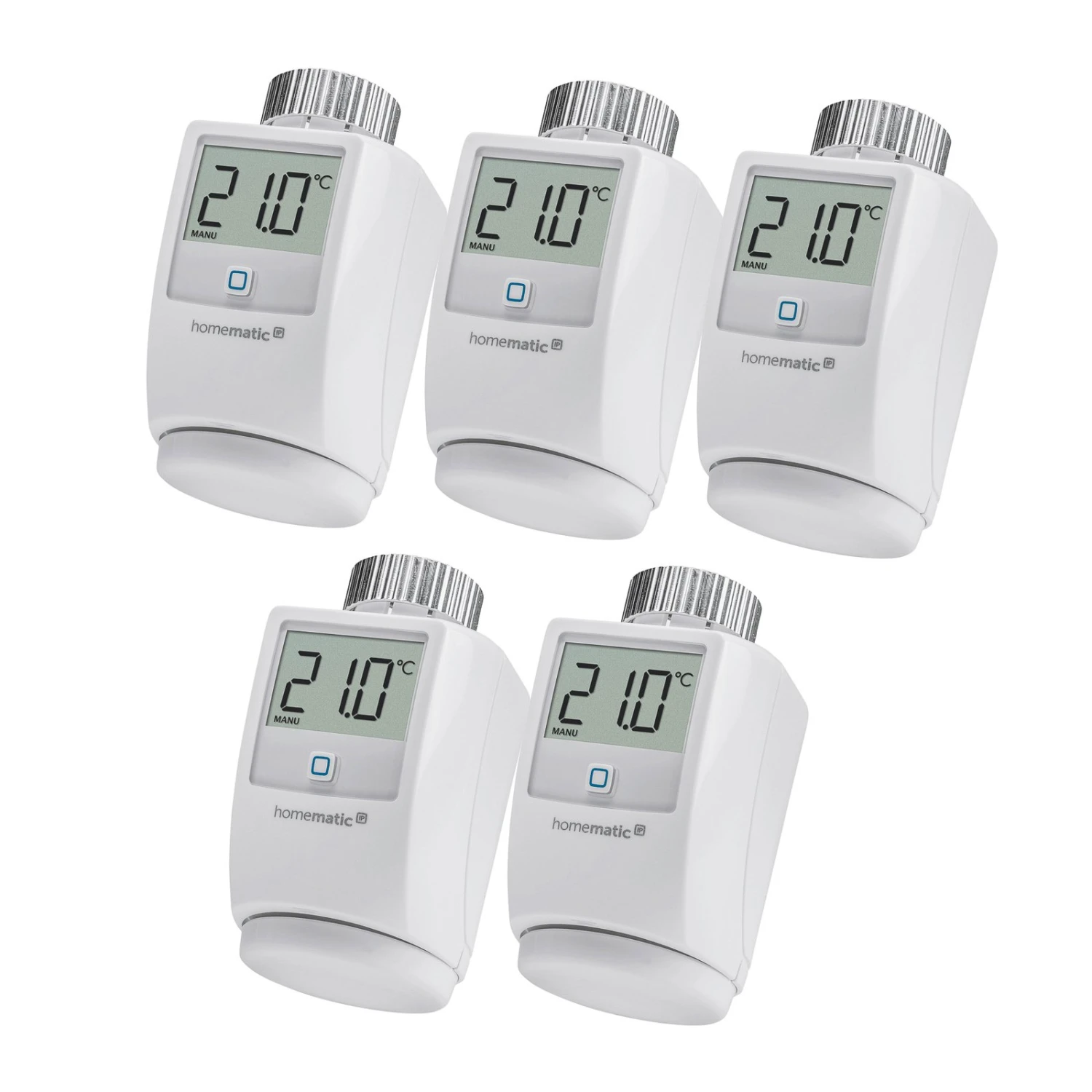 5 X Homematic IP Heizkörperthermostat 3 5 X Homematic IP Heizkörperthermostat
