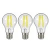 LED-Filament E27 2,2W 2.700K 470 Lm Klar 3er-Set 1 LED-Filament E27 2,2W 2.700K 470 Lm Klar 3er-Set -Beleuchtung Rabatte 10009992