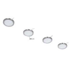 Prios Jopos LED-Möbelaufbauleuchte Im 4er-Set -Beleuchtung Rabatte 10010040 3