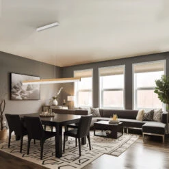 Rothfels Keijo LED-Hängelampe Nickel/eiche 123 Cm 11 Rothfels Keijo LED-Hängelampe Nickel/eiche 123 Cm -Beleuchtung Rabatte 10011004 1