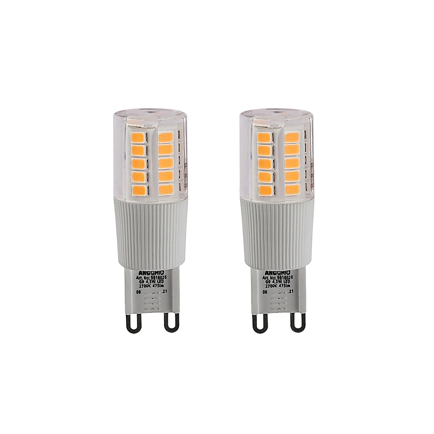 Arcchio LED-Stiftsockellampe G9 4,5W 2.700K 2er 3 Arcchio LED-Stiftsockellampe G9 4,5W 2.700K 2er