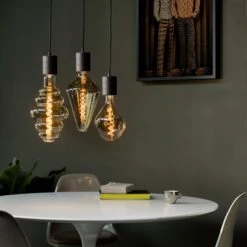 Calex Paris LED-Lampe E27 6W 2.200 K Dimmbar Gold -Beleuchtung Rabatte 10011273 3
