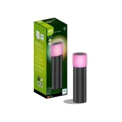 Calex Smart Outdoor Gardenpost Sockelleuchte RGBW -Beleuchtung Rabatte 10011426 2
