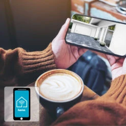 Hama WLAN Außenkamera, 2-Wege-Audio, Sensor, Weiß 14 Hama WLAN Außenkamera, 2-Wege-Audio, Sensor, Weiß -Beleuchtung Rabatte 10012125 4