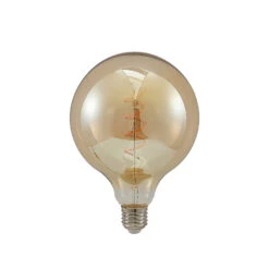 Lucande LED E27 G125 4W 2.700K Dimmbar Amber 5er -Beleuchtung Rabatte 10012521 2