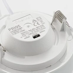 Prios Cadance LED-Einbaulampe Weiß 11,5cm 2er-Set 18 Prios Cadance LED-Einbaulampe Weiß 11,5cm 2er-Set -Beleuchtung Rabatte 10012563 7