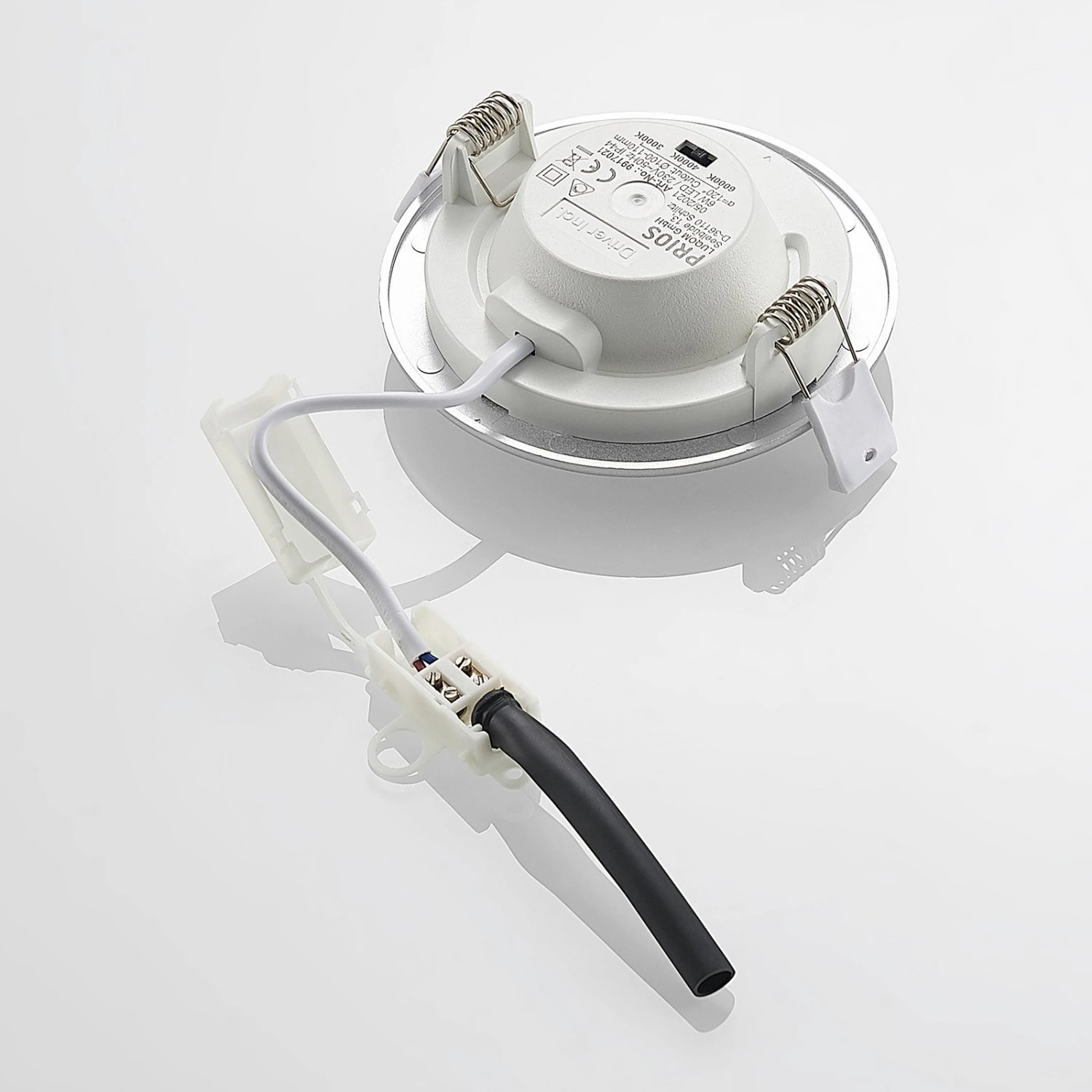 Prios Cadance LED-Einbaulampe Silber 11,5 Cm 3er 10 Prios Cadance LED-Einbaulampe Silber 11,5 Cm 3er – Bild 8