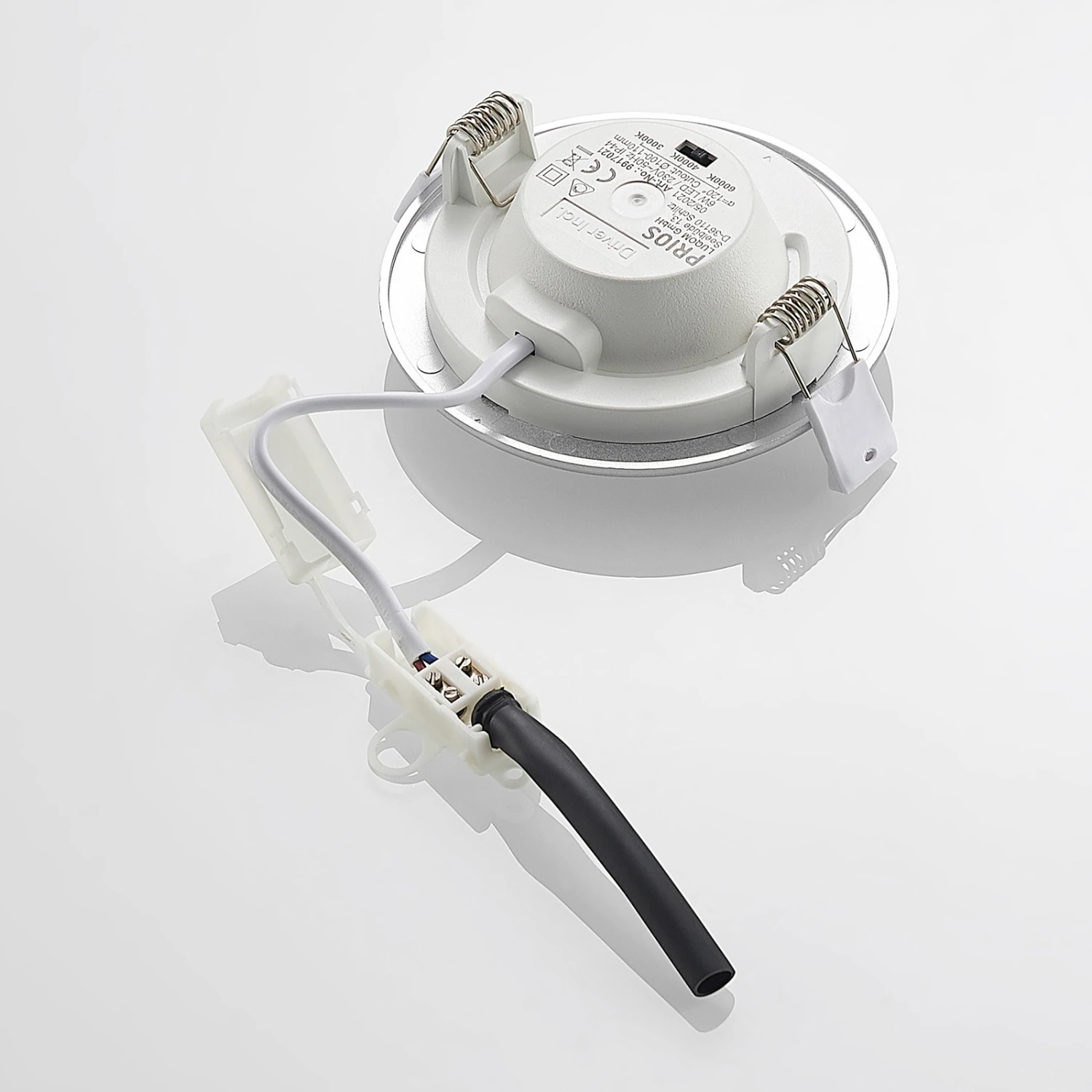 Prios Cadance LED-Einbaulampe Silber 11,5 Cm 3er 11 Prios Cadance LED-Einbaulampe Silber 11,5 Cm 3er – Bild 9