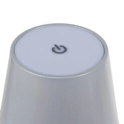 Lindby Linor LED-Weinflaschenlampe Grau Akku -Beleuchtung Rabatte 10012704 5