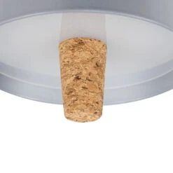 Lindby Linor LED-Weinflaschenlampe Grau Akku -Beleuchtung Rabatte 10012704 6