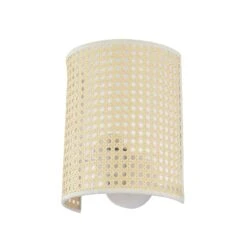 Lindby Lautaro Wandleuchte Aus Bambus Ø 23 Cm -Beleuchtung Rabatte 10012837 2