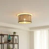 Lindby Yaelle Deckenleuchte Metall Rattan 1 Lindby Yaelle Deckenleuchte Metall Rattan -Beleuchtung Rabatte 10012881