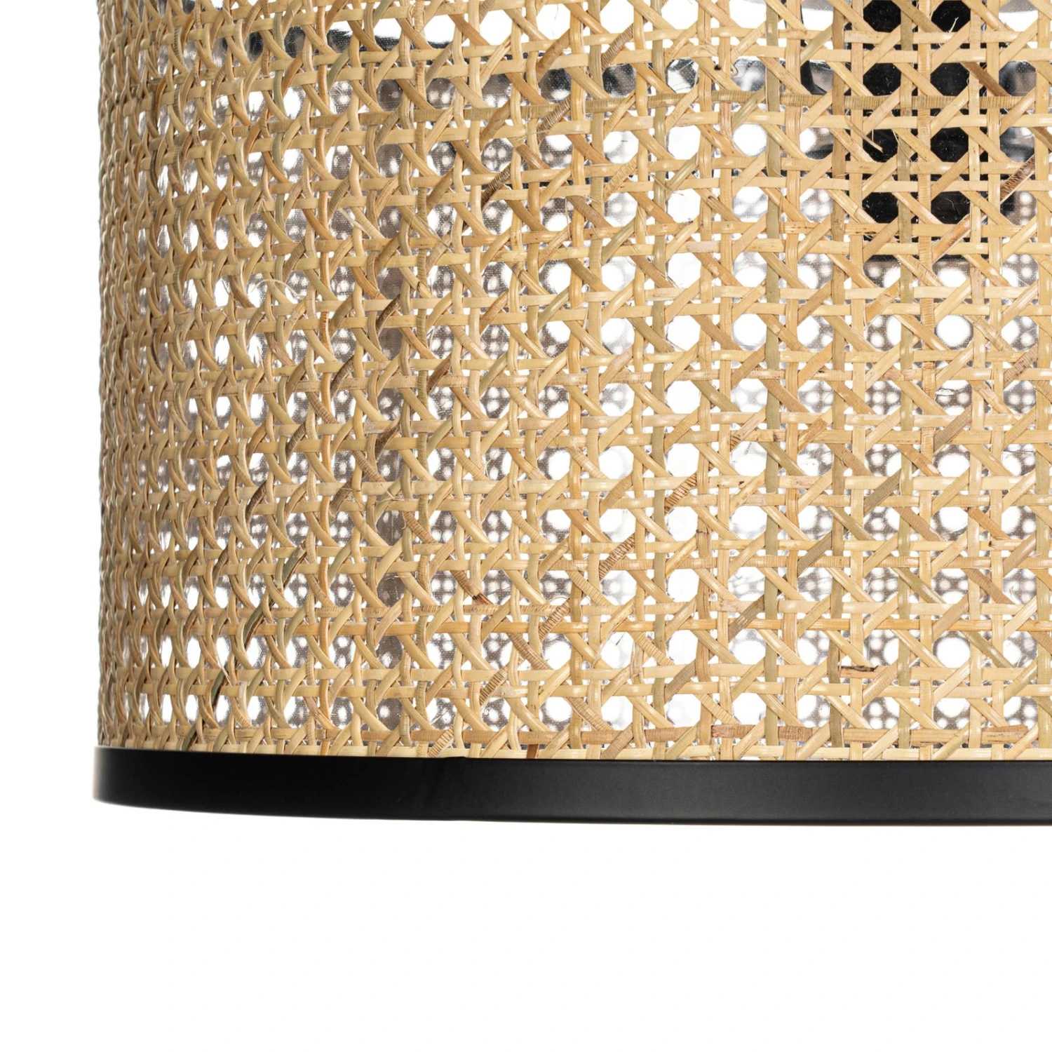 Lindby Yaelle Deckenleuchte Metall Rattan 7 Lindby Yaelle Deckenleuchte Metall Rattan – Bild 5