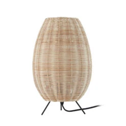 Lindby Oliana Tischleuchte Rattan E27 10 Lindby Oliana Tischleuchte Rattan E27 -Beleuchtung Rabatte 10012928 2