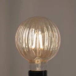 Lucande E27 3,8W LED G95 2700K 340lm Rillen Amber 2er 17 Lucande E27 3,8W LED G95 2700K 340lm Rillen Amber 2er -Beleuchtung Rabatte 10013102 6