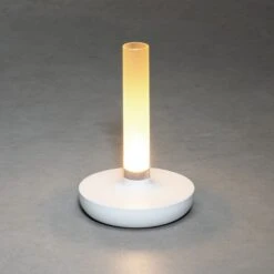 Konstsmide LED-Tischleuchte Biarritz, IP54, Akku, CCT, Weiß 11 Konstsmide LED-Tischleuchte Biarritz, IP54, Akku, CCT, Weiß -Beleuchtung Rabatte 10013283 3