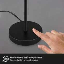LED-Tischleuchte Voco Mit Touchdimmer, Schwarz -Beleuchtung Rabatte 10013628 4