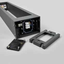 Lucande Grafitgraue LED-Wegelampe Jupp, 60 Cm, 4er-Set 19 Lucande Grafitgraue LED-Wegelampe Jupp, 60 Cm, 4er-Set -Beleuchtung Rabatte 10013760 8