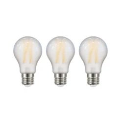 Arcchio LED E27 3,8W A60 Opal 3000K 806lm 3er-Set
