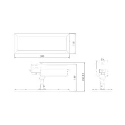 LED-Panel Track Light, 3-Phasen 3.000 K Schwarz -Beleuchtung Rabatte 10014308 3
