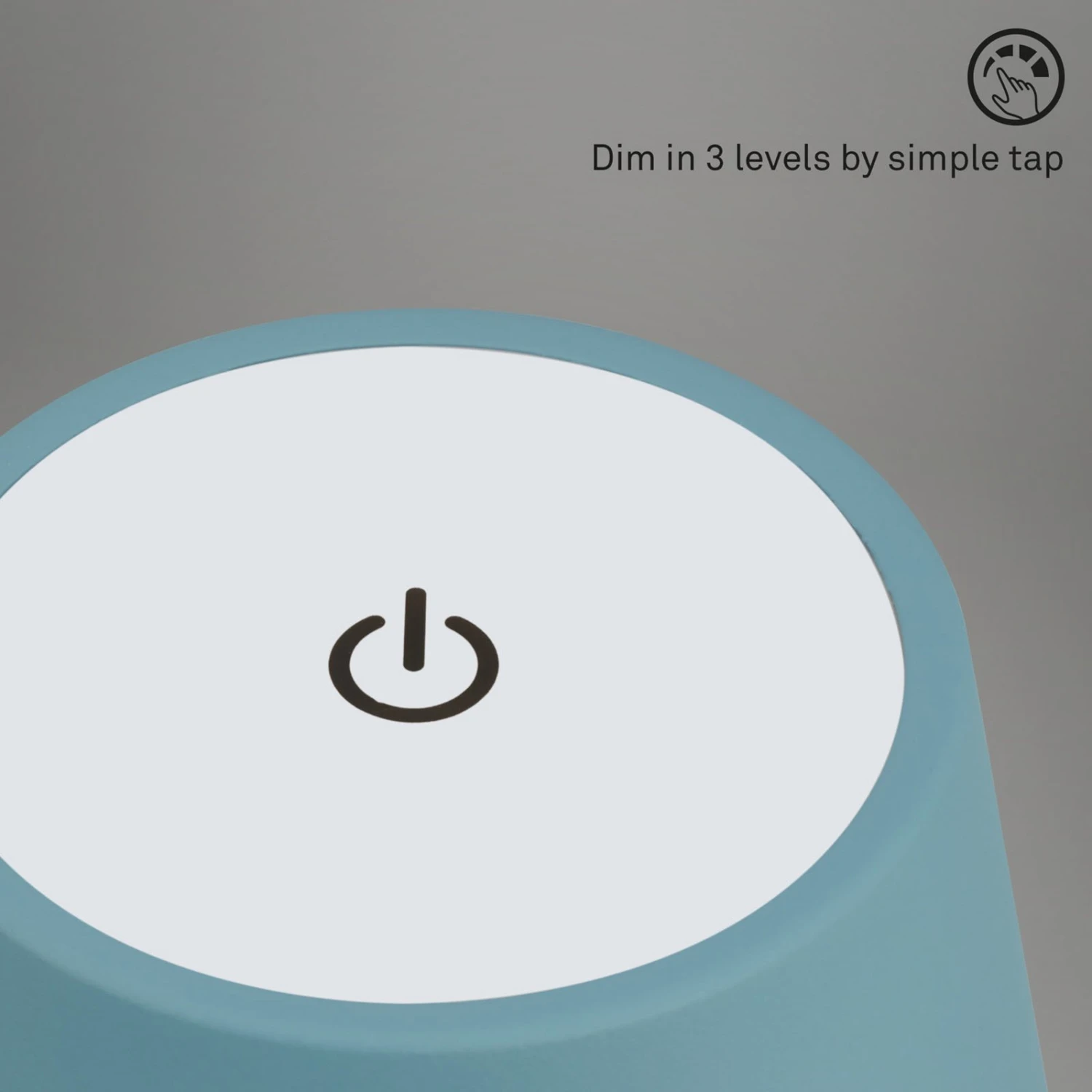 LED-Tischleuchte Kiki Mit Akku 3.000K, Taubenblau 8 LED-Tischleuchte Kiki Mit Akku 3.000K, Taubenblau – Bild 6