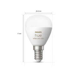 Philips Hue White&Color Ambiance E14 5,1W 470 Lm 12 Philips Hue White&Color Ambiance E14 5,1W 470 Lm -Beleuchtung Rabatte 10015470 1