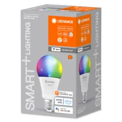 LEDVANCE SMART+ WiFi E27 A100 14W Classic RGBW -Beleuchtung Rabatte 10015547 3