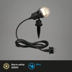 LED-Erdspießstrahler Terra Mit Perleffekt, IP44 -Beleuchtung Rabatte 10015586 6