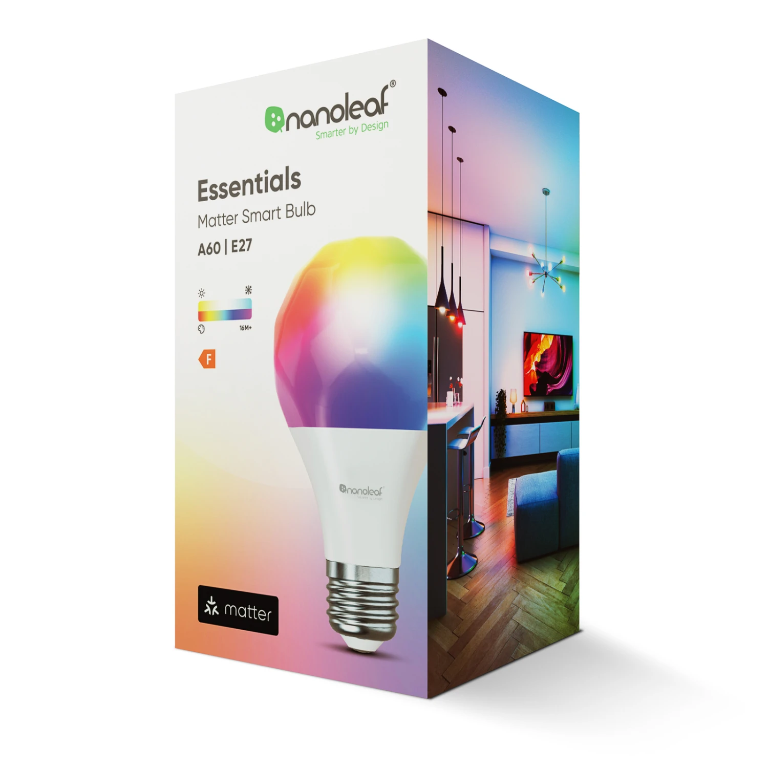 Nanoleaf Matter Smart Bulb E27 8,5W 1100lm CCT RGB 7 Nanoleaf Matter Smart Bulb E27 8,5W 1100lm CCT RGB – Bild 5