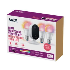 WiZ Indoor Security Kamera Starter Kit Mit 3 X E27 -Beleuchtung Rabatte 10016869 3
