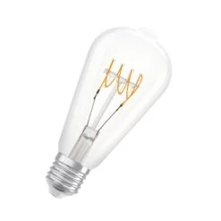 OSRAM Classic LED-Rustika E27 4,8W 827 Klar Dimm