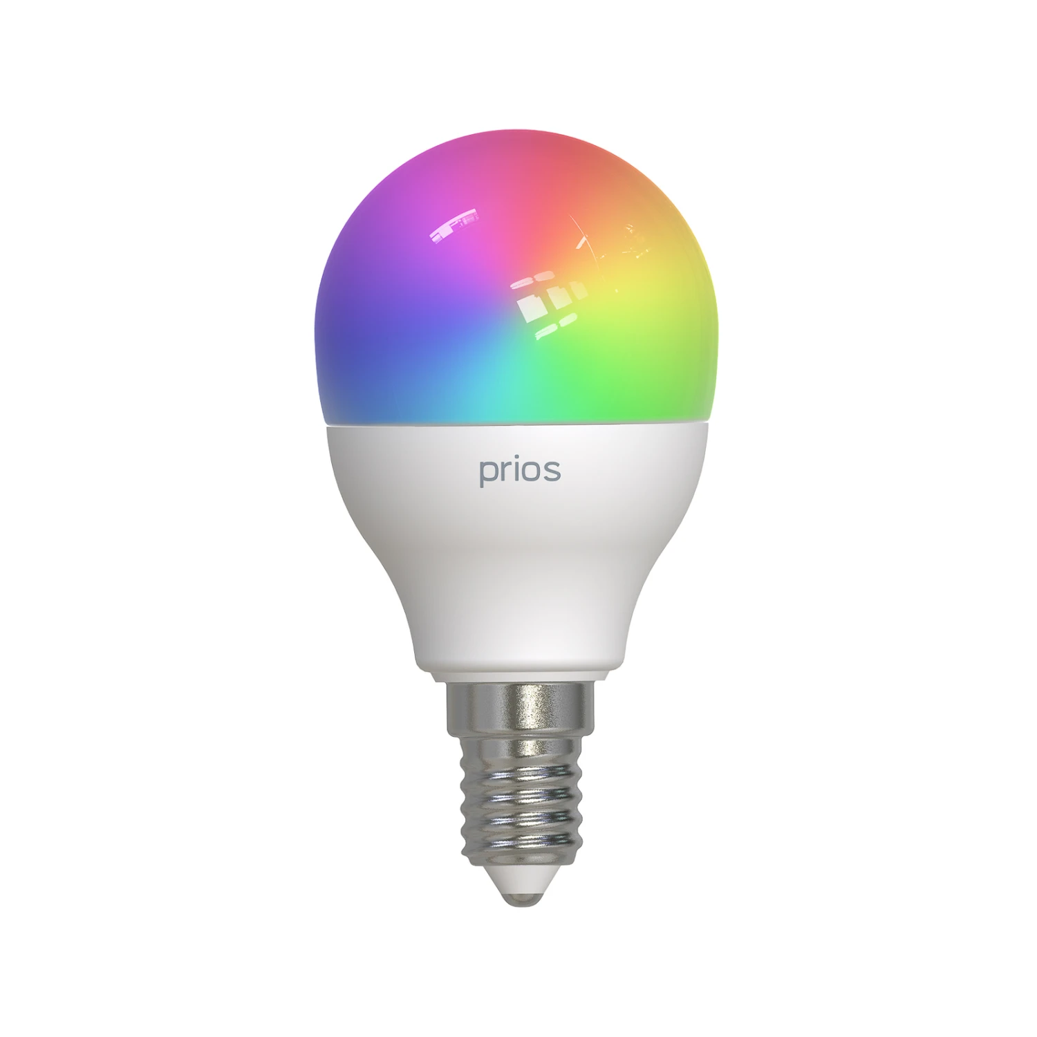 Prios LED-E14 Tropfen 4,9W RGBW WLAN Matt, 2er-Set 4 Prios LED-E14 Tropfen 4,9W RGBW WLAN Matt, 2er-Set – Bild 2