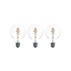 Prios LED E27 G95 4,9W ZigBee Tuya Philips Hue 3er