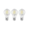 LED-Lampe E27 4W 2.700K Filament Dimmbar Klar 3er 1 LED-Lampe E27 4W 2.700K Filament Dimmbar Klar 3er -Beleuchtung Rabatte 10018256