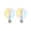 Prios LED-Filamentlampe E27 G95 7W WLAN Klar 2er -Beleuchtung Rabatte 10018320