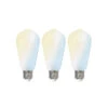Prios LED-E27-Leuchtmittel ST64 7W WLAN Matt 3er -Beleuchtung Rabatte 10018409