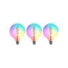 Prios LED-Filament E27 G125 4W RGBW WLAN Klar 3er 1 Prios LED-Filament E27 G125 4W RGBW WLAN Klar 3er -Beleuchtung Rabatte 10018447