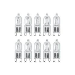 OSRAM Halogen-Lampe Halopin G9 60W Klar 2.000 H 10er-Set