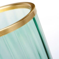 Tischlampe Arno, Grün/altmessing -Beleuchtung Rabatte 10018554 2